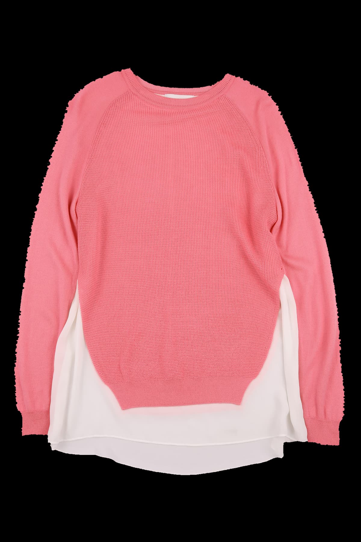 시스루 니트 티