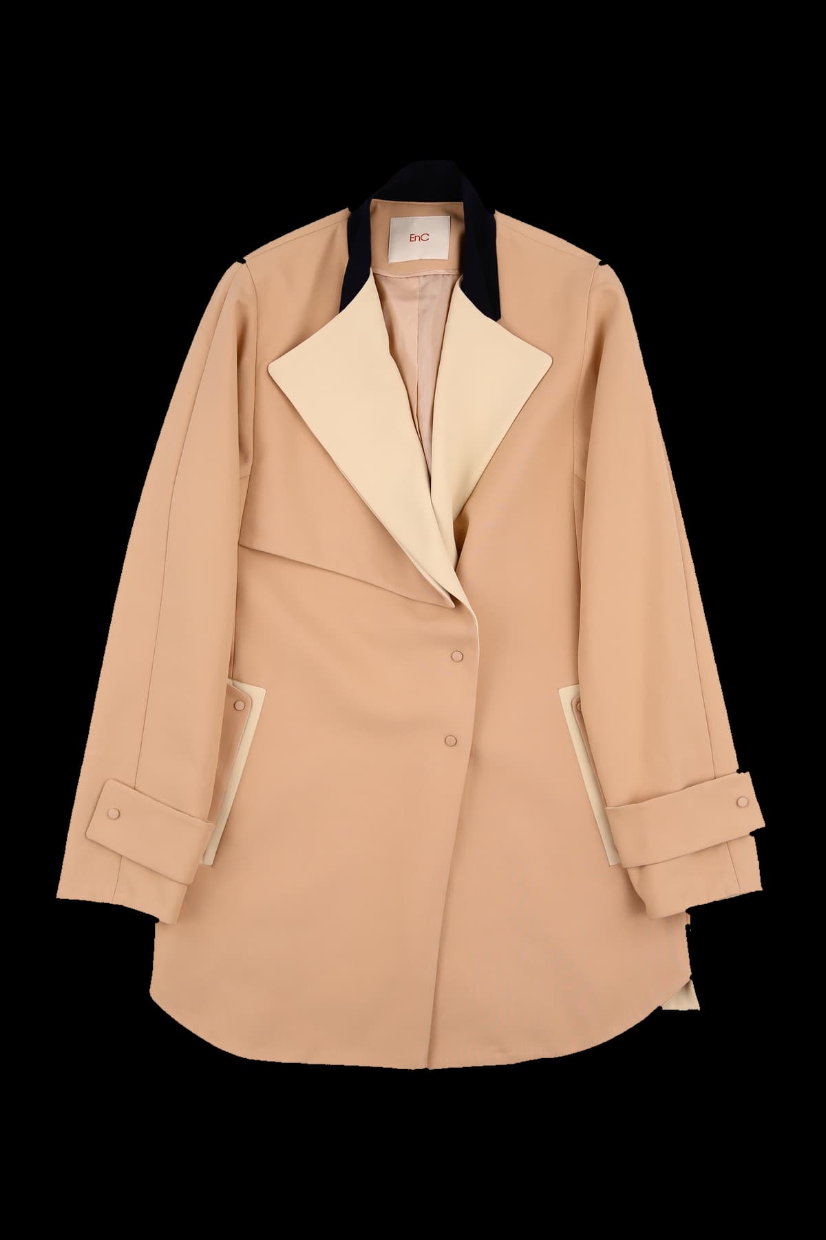 디테일 롱 자켓