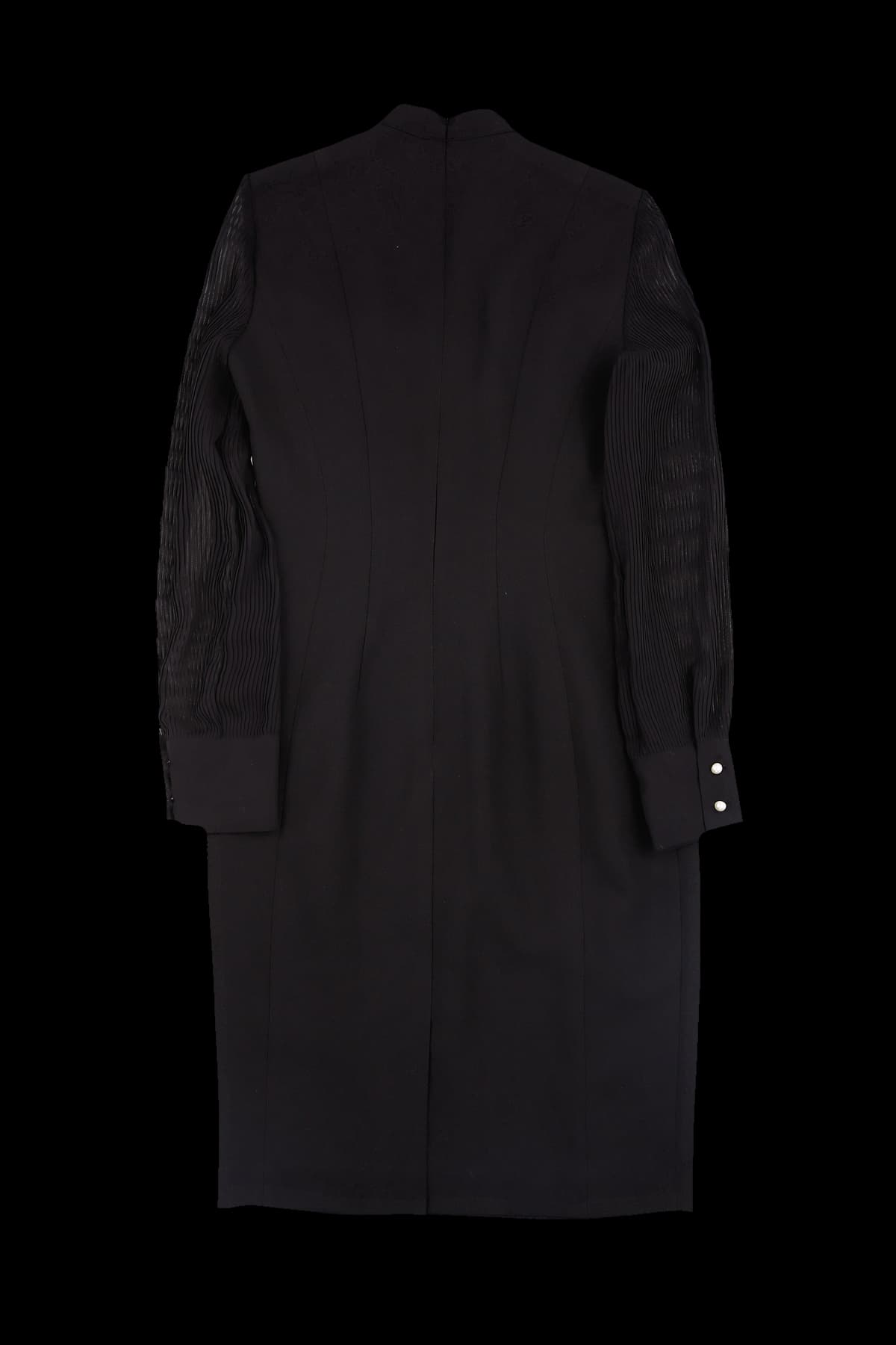 시스루 슬리브 원피스