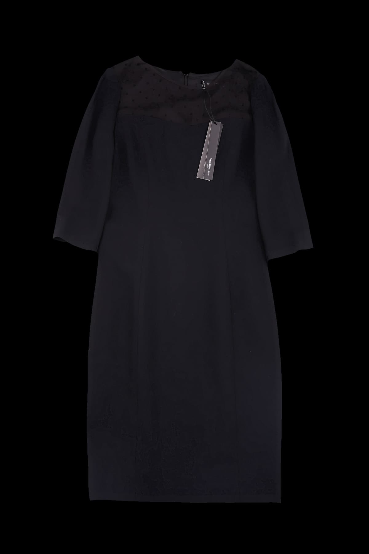 [새상품] 시스루 디테일 원피스