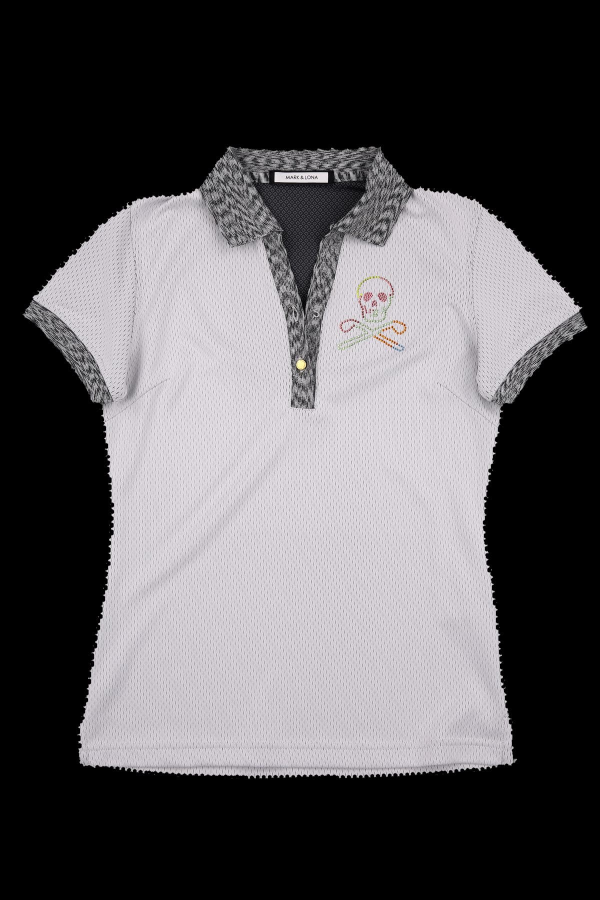 소매 카라 포인트 반팔 티