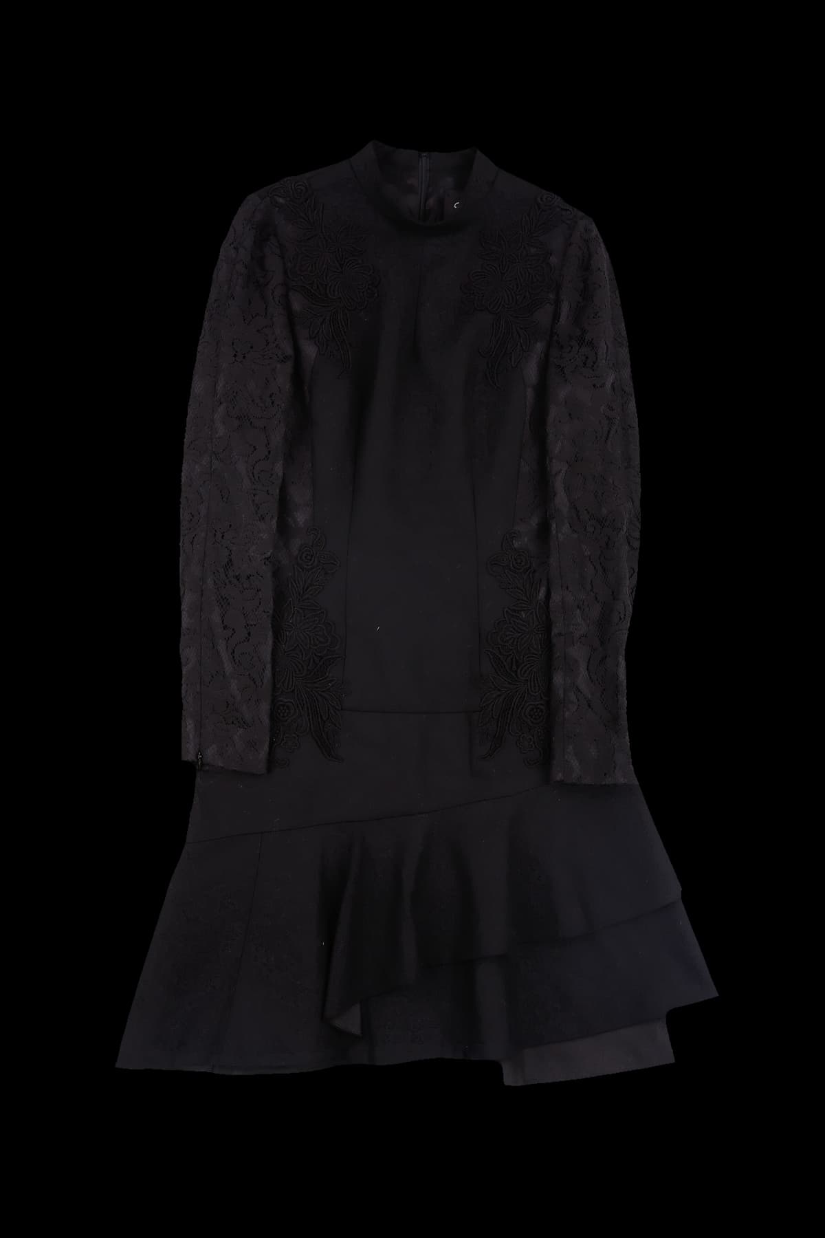 디테일 울 원피스