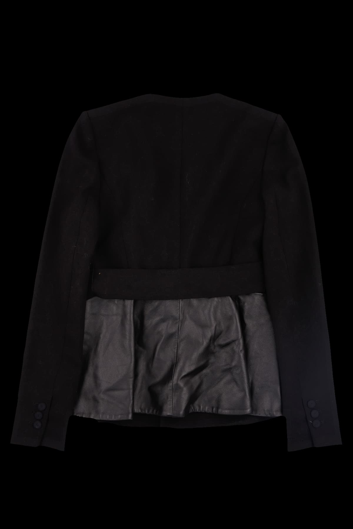 디테일 벨티드 자켓