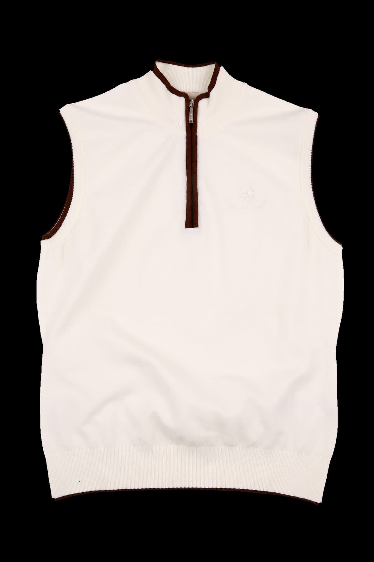 하프 집업 니트