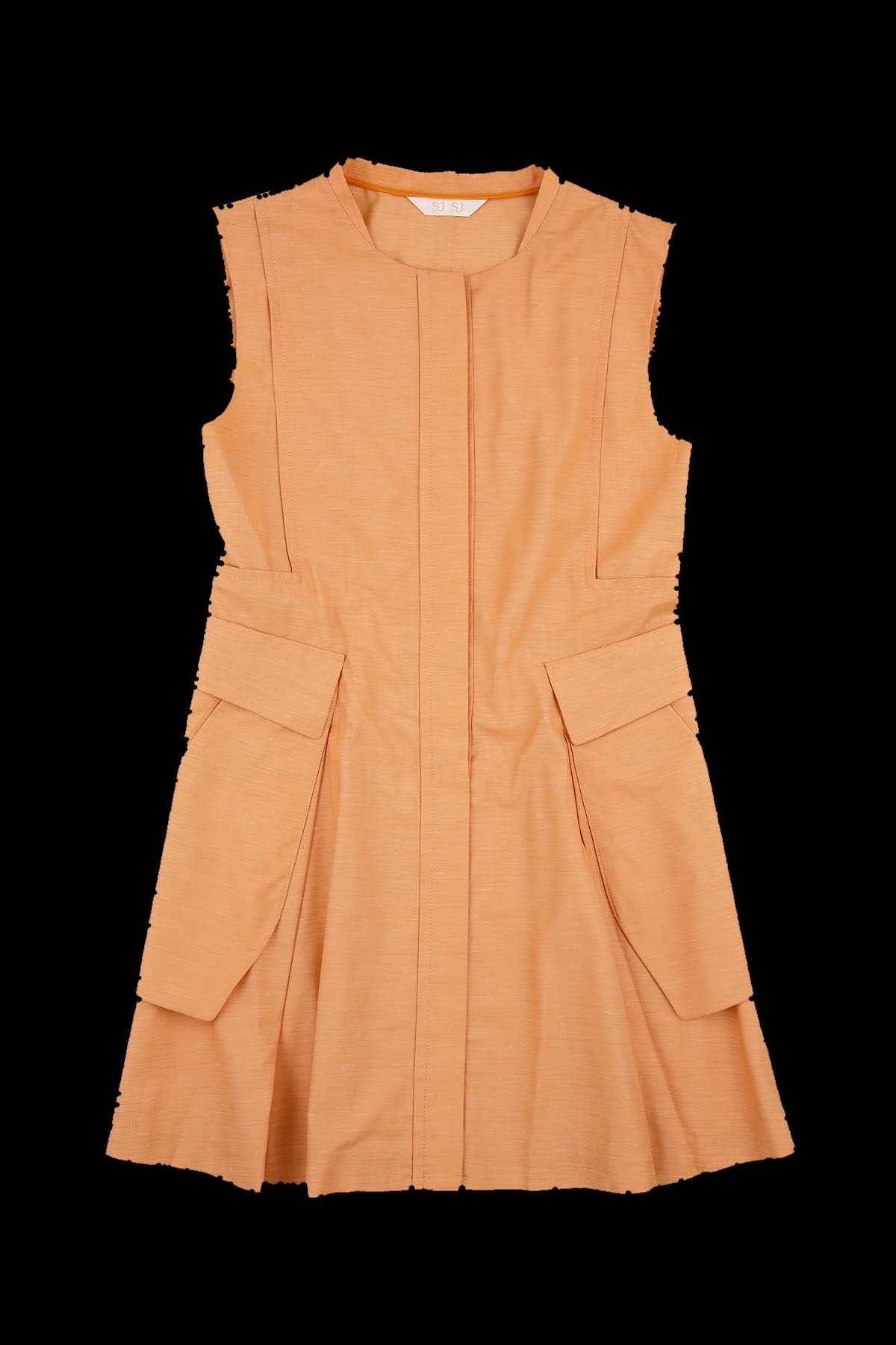 포켓 민소매 원피스