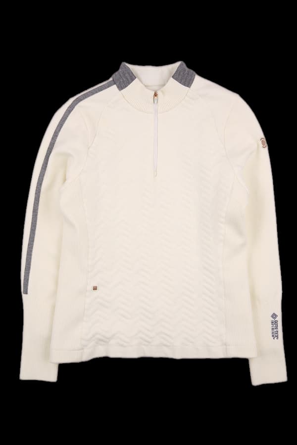 방풍 하프집업니트