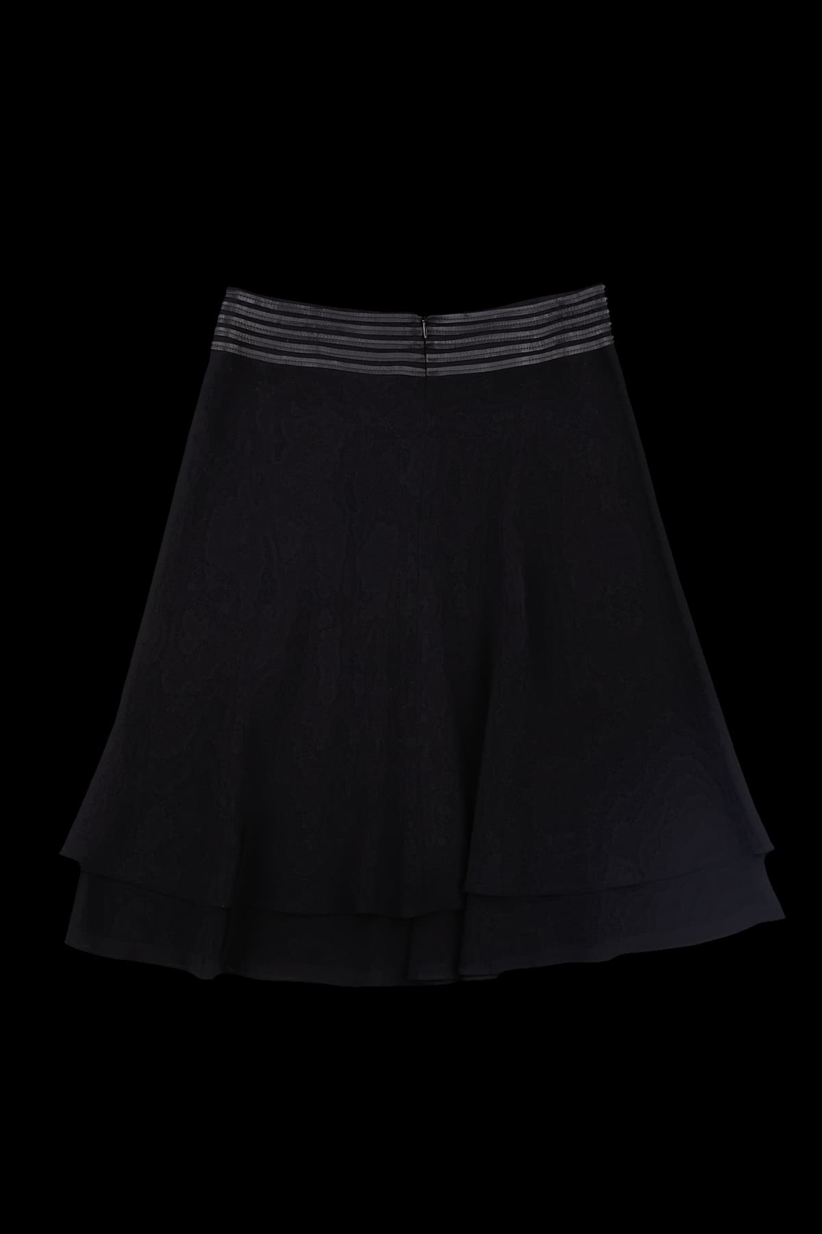 디테일 레이어 스커트