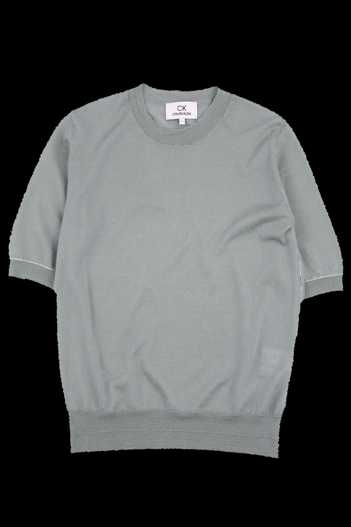 캐시미어 반팔 니트