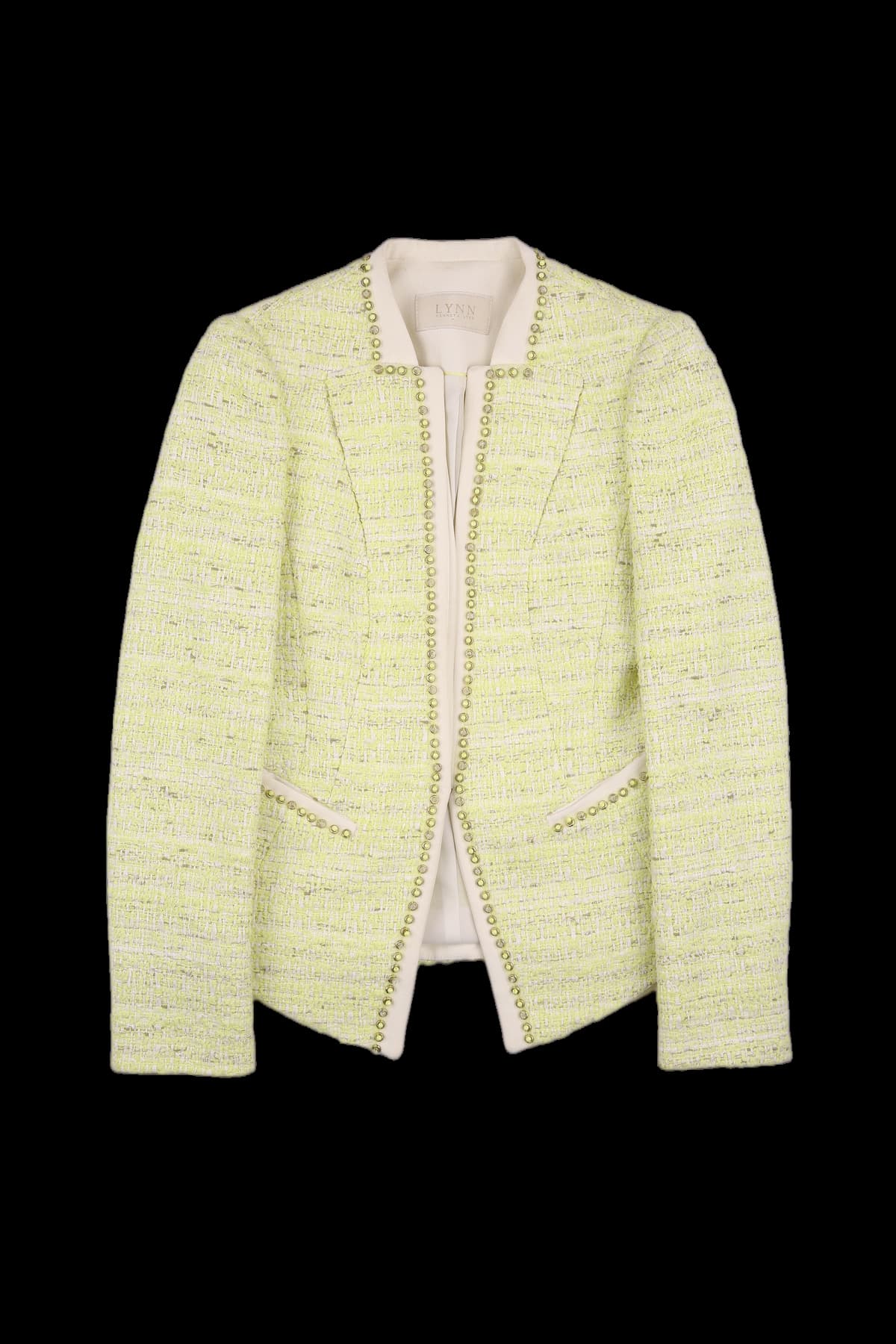 트위드 긴팔자켓