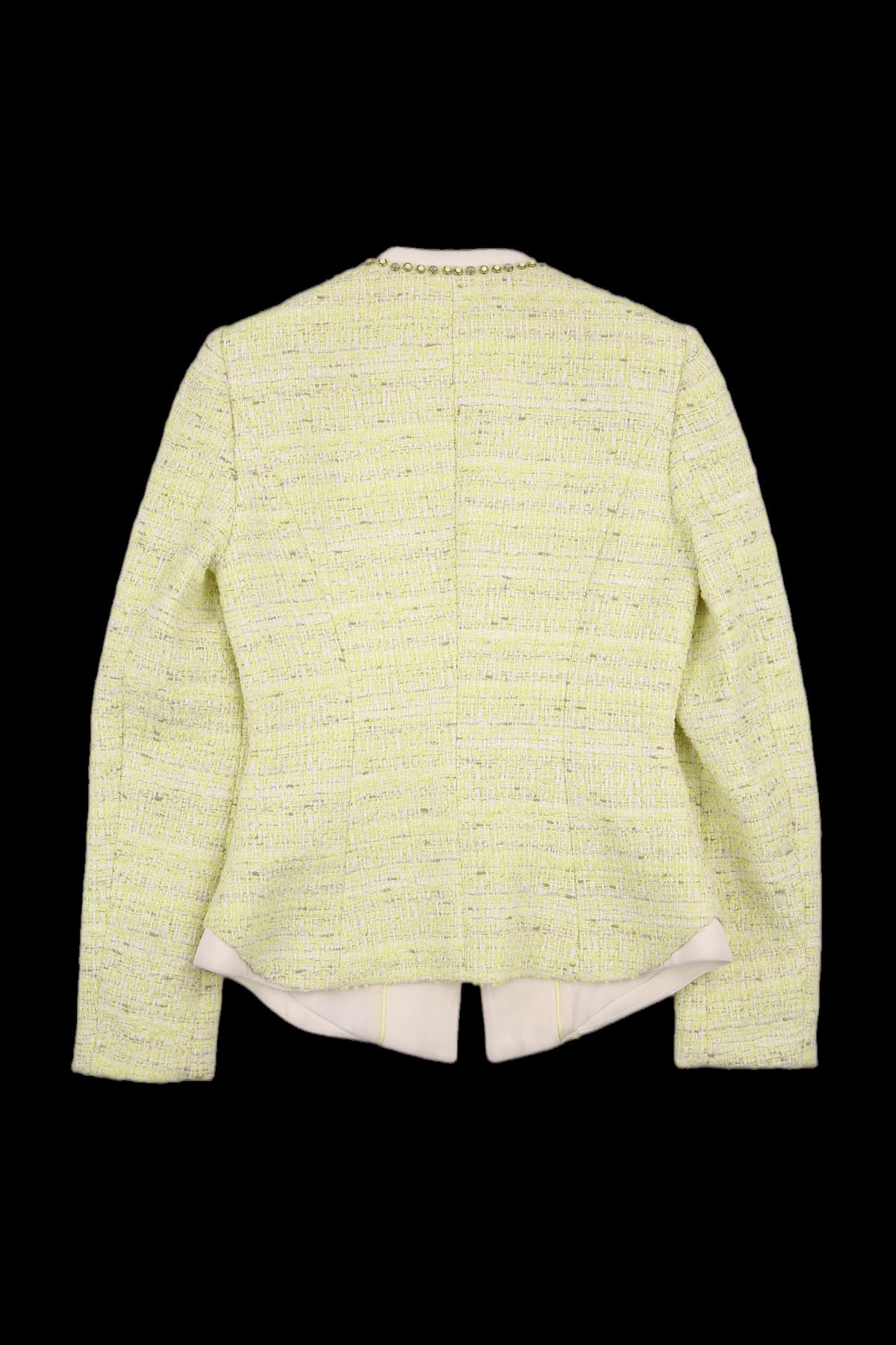 트위드 긴팔자켓