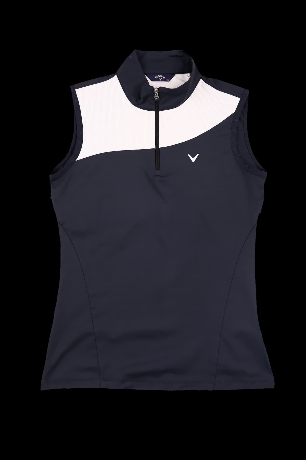 쿨 배색 민소매