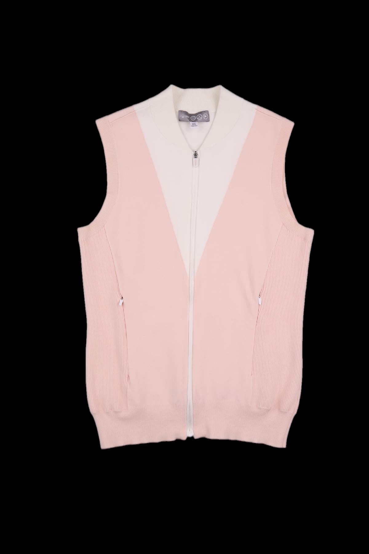 니트 집업 베스트