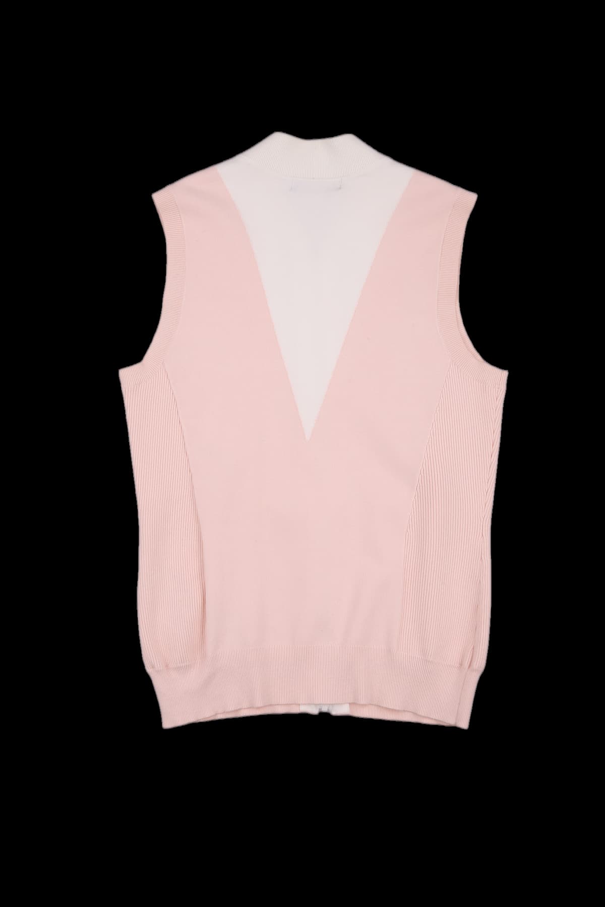 니트 집업 베스트