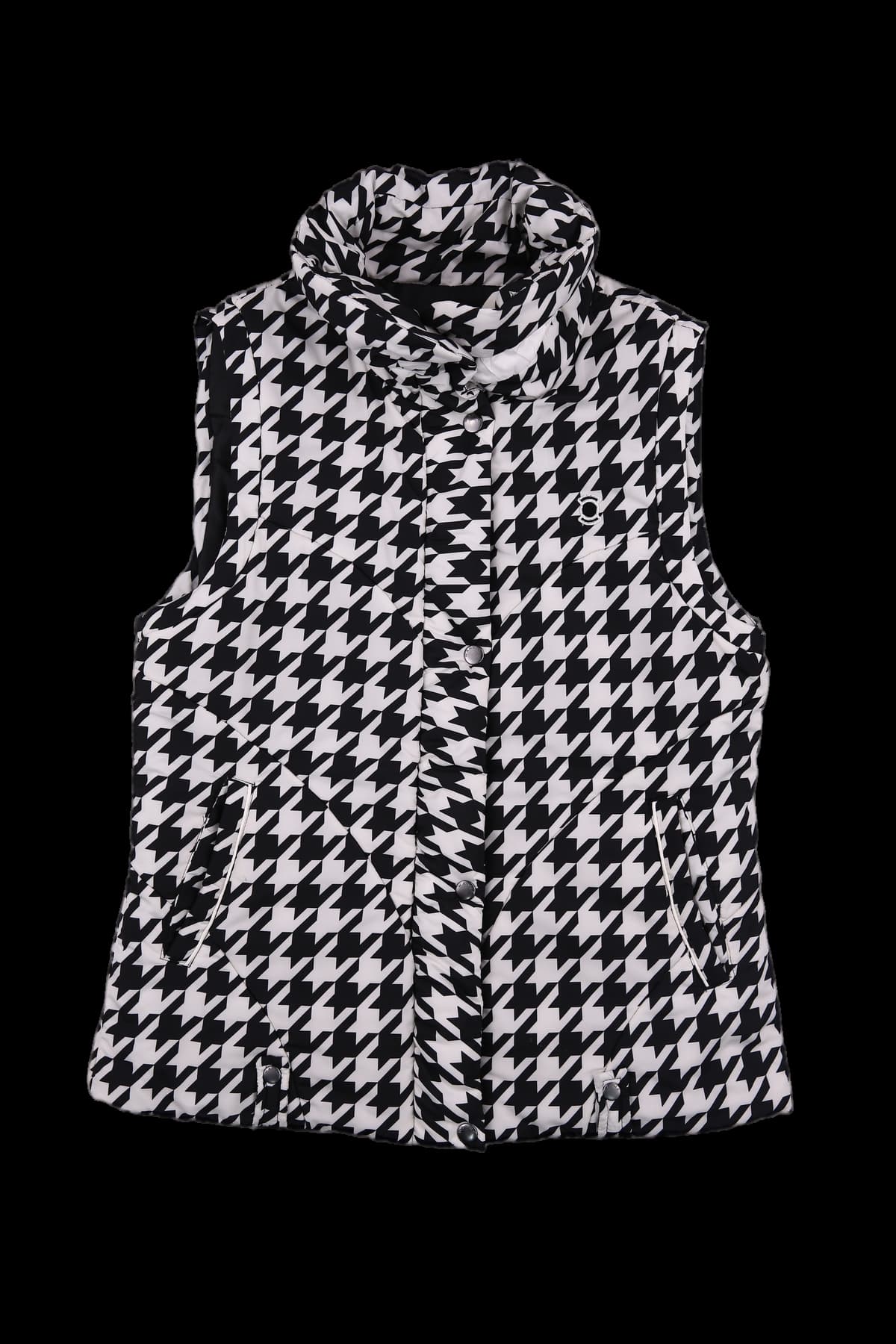 로고 패딩 베스트