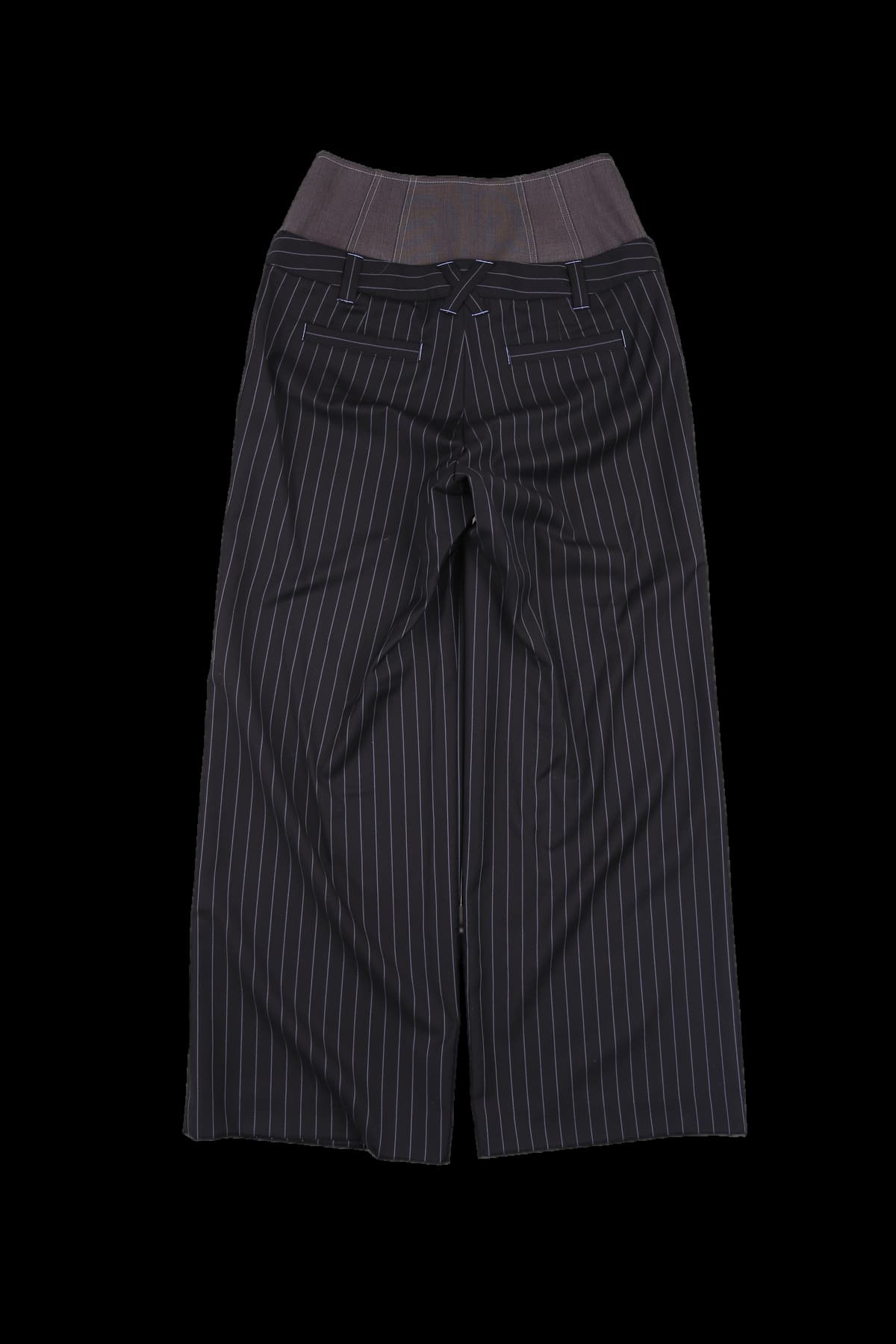 [2024] 레이스업 더블 웨이스트 팬츠