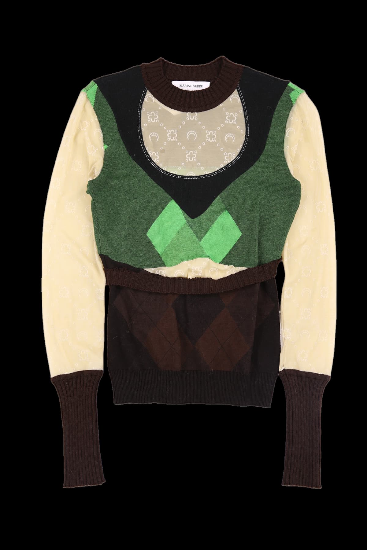 시스루 디테일 니트