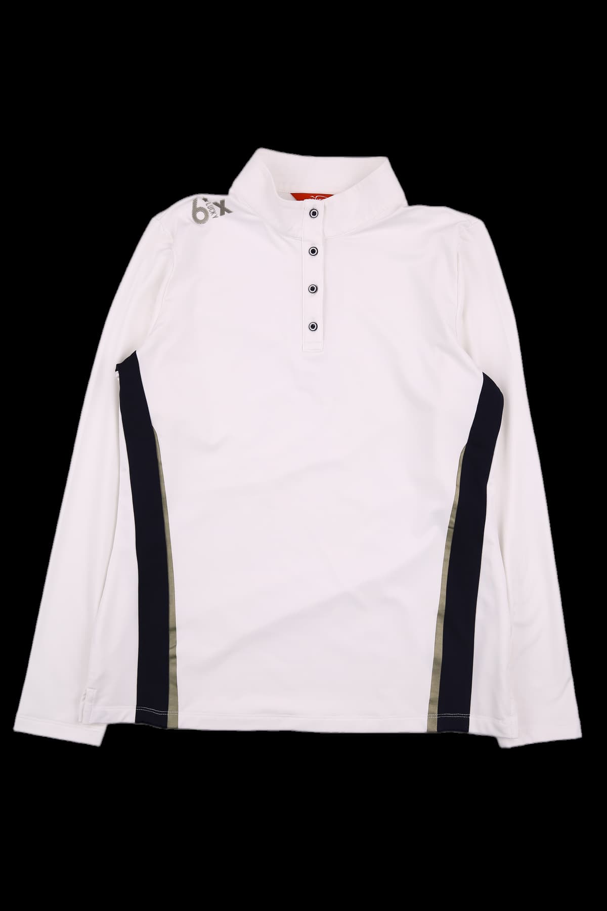 [남성]헨리넥 사선 티