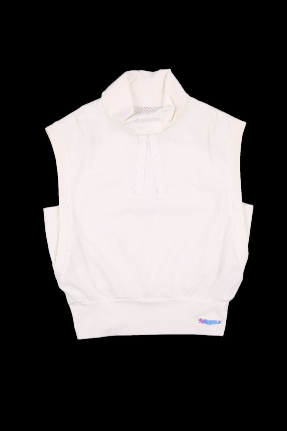 스트레치 하이넥 슬리브리스