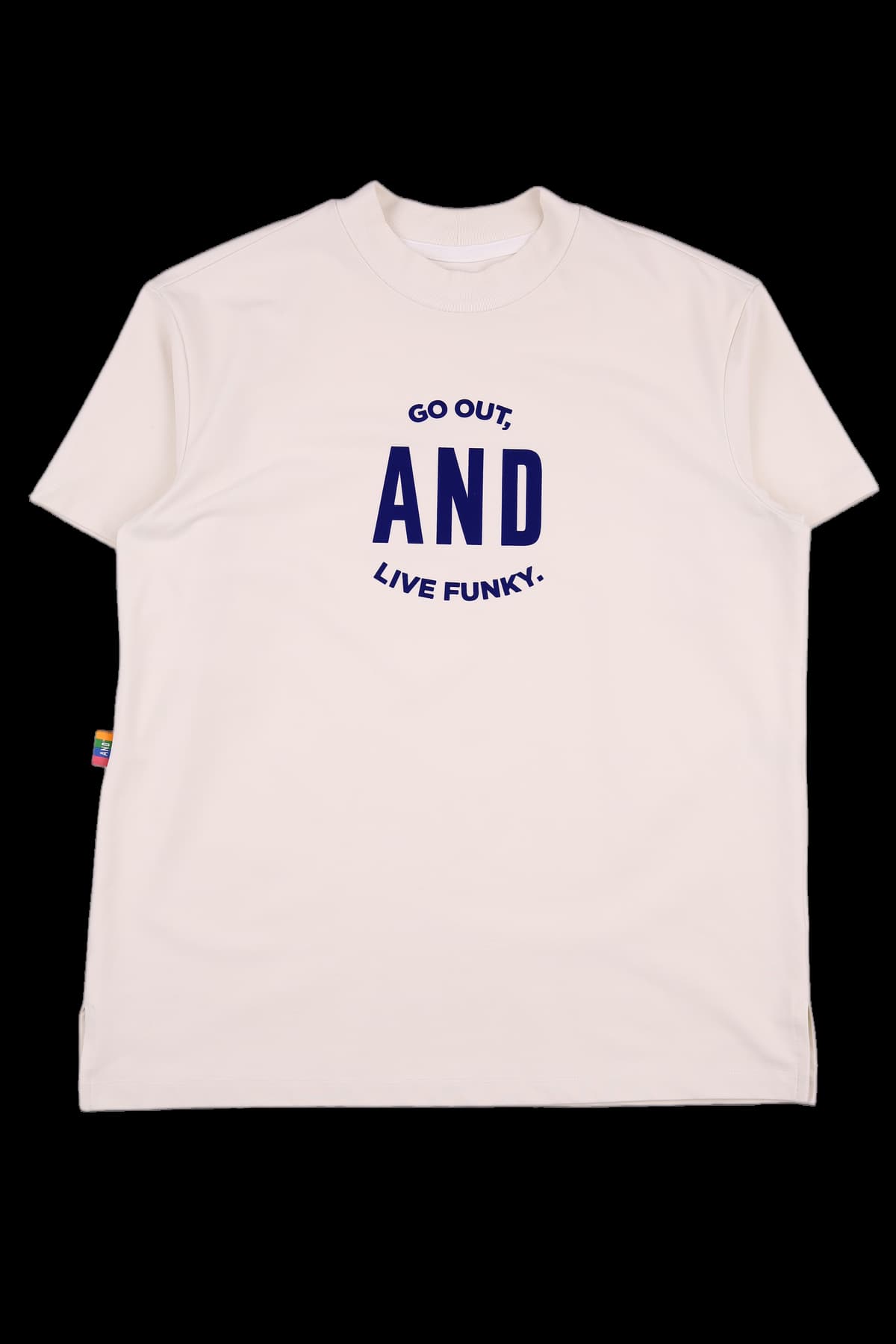 모크넥 로고 반팔티