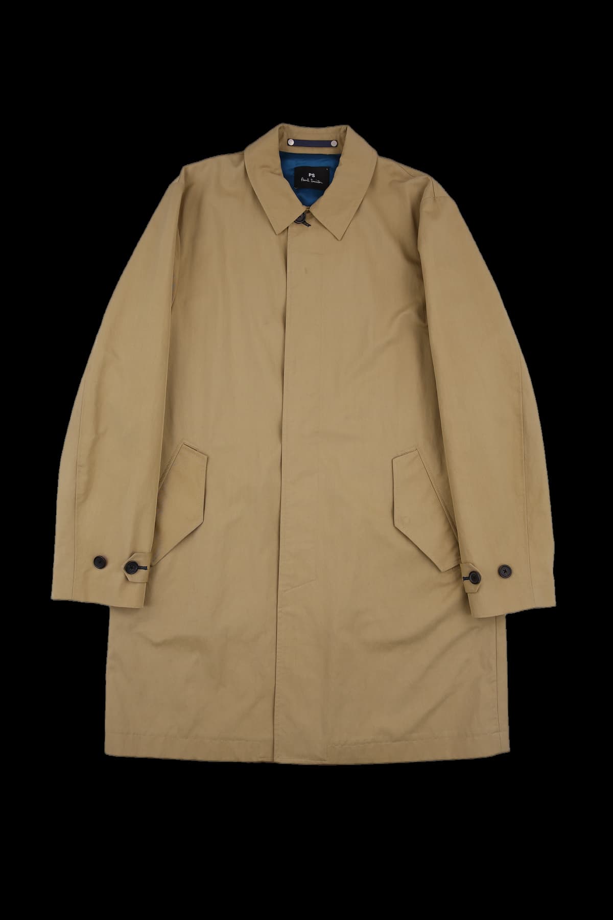 [남성] 솔리드 트렌치 코트