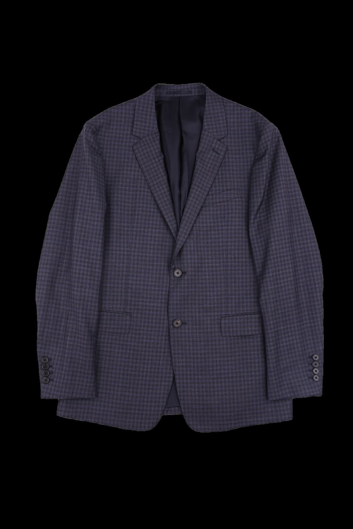 [남성] 체크 싱글 자켓