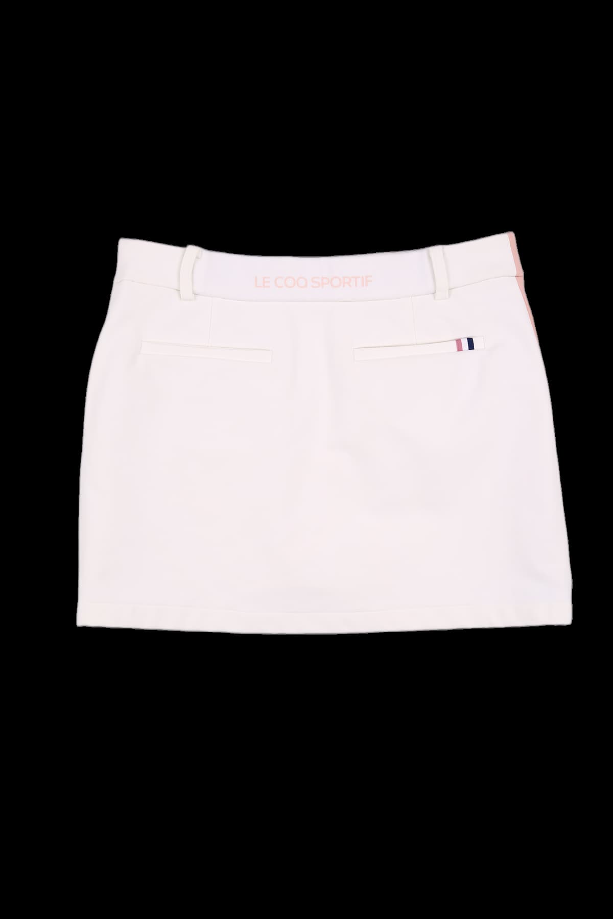 사이드 배색 스커트 