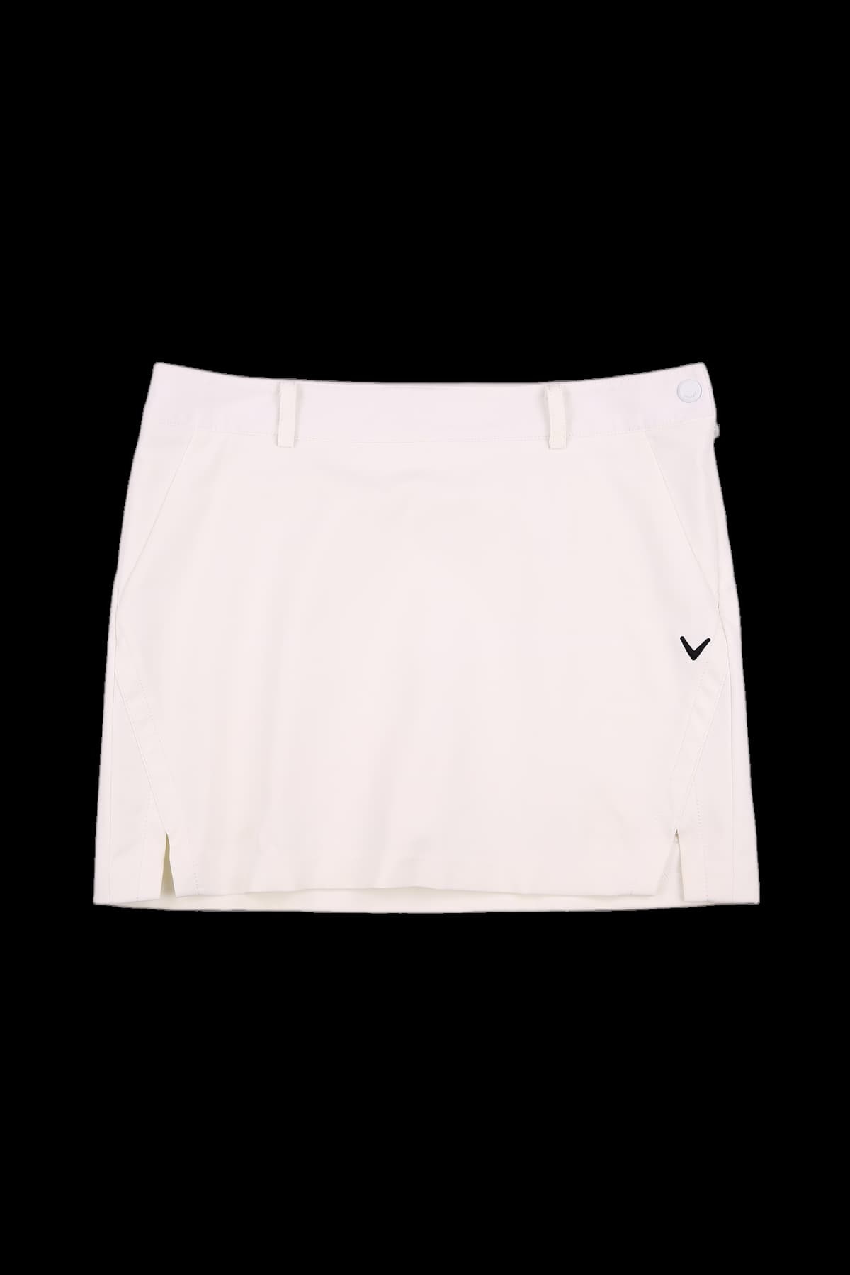 로고 트임 스커트