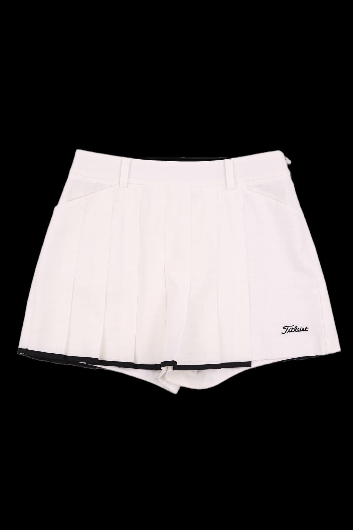 랩 플리츠 스커트 숏팬츠