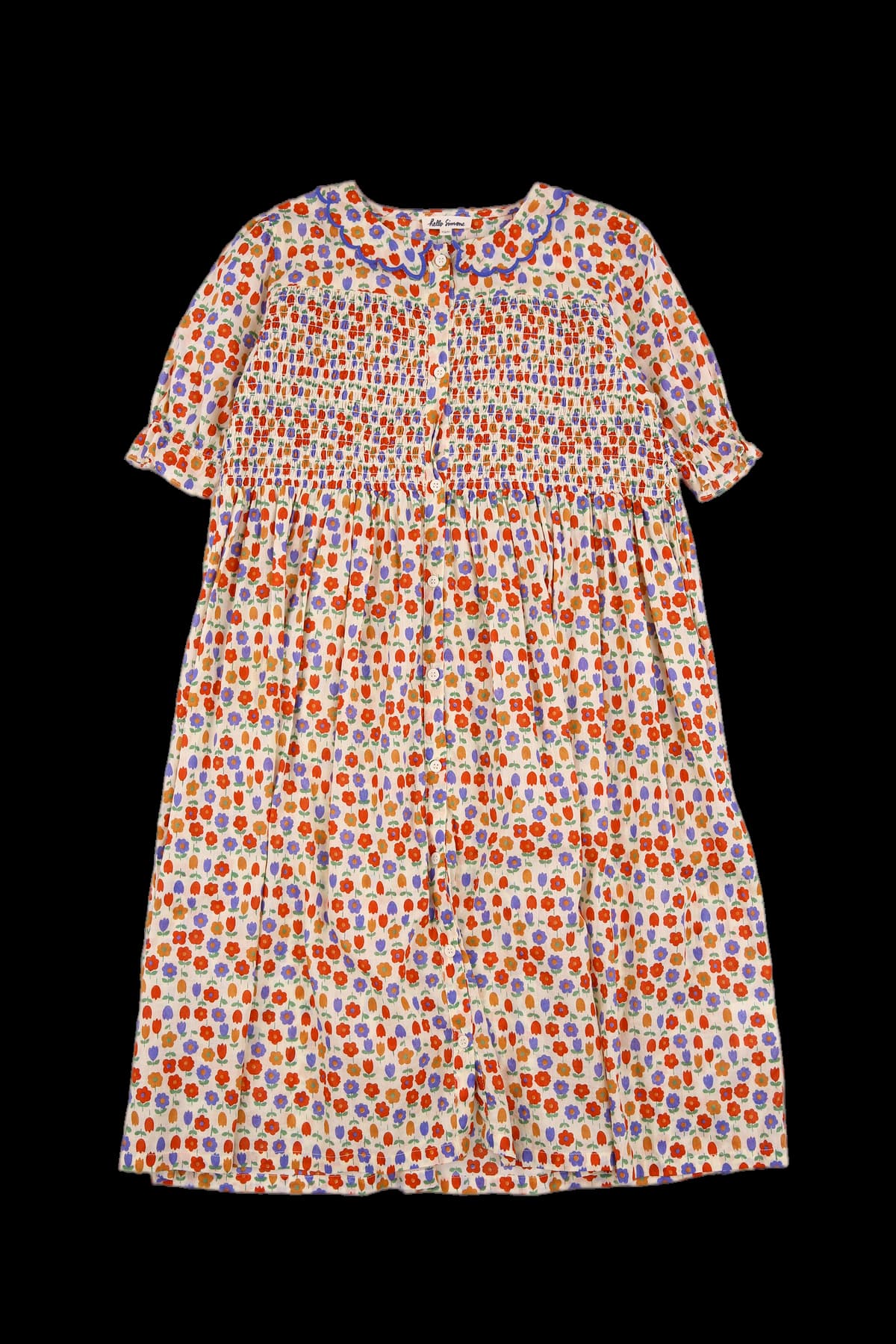 [키즈] 플로럴 코튼 원피스