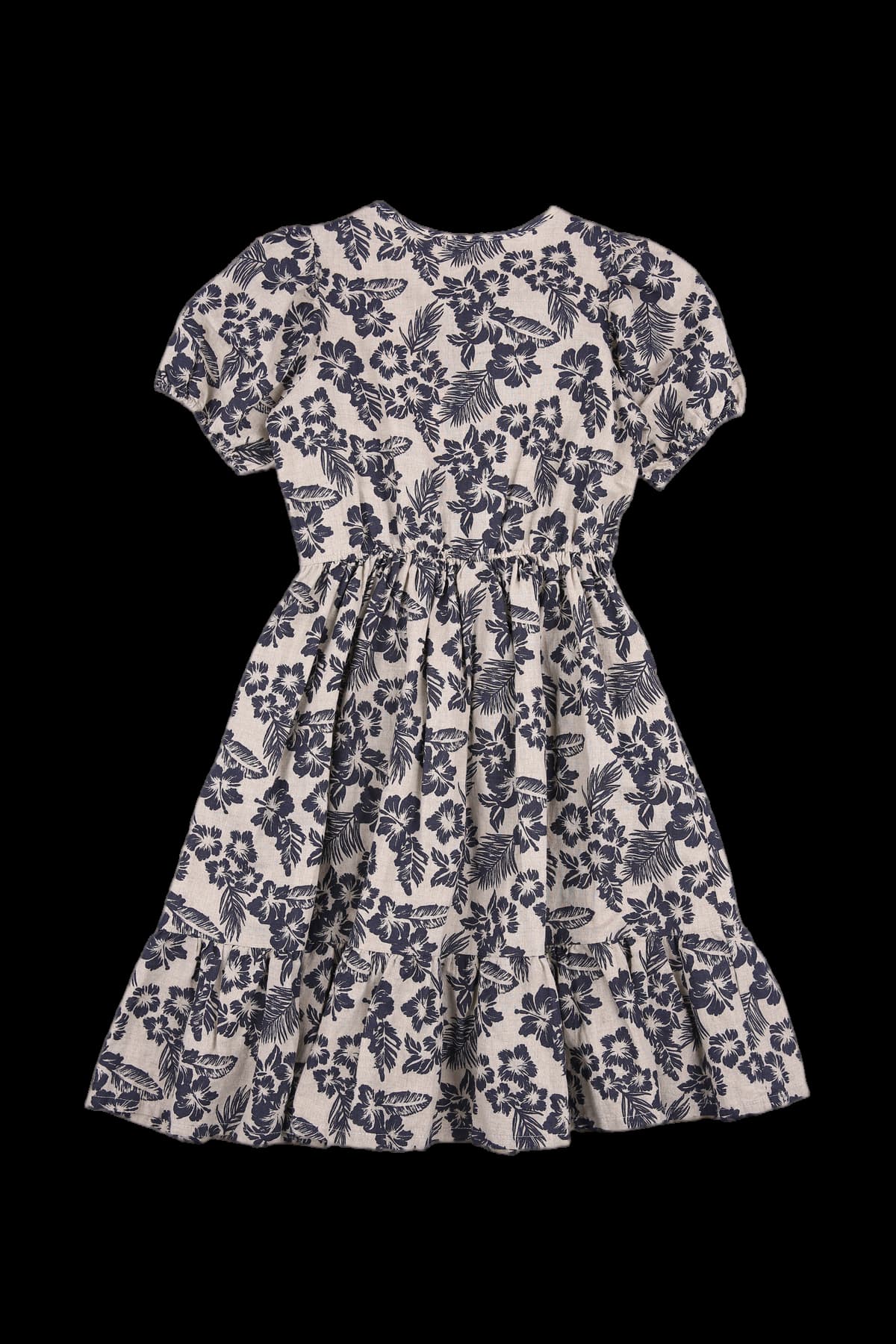 [키즈] 플로럴 린넨 원피스