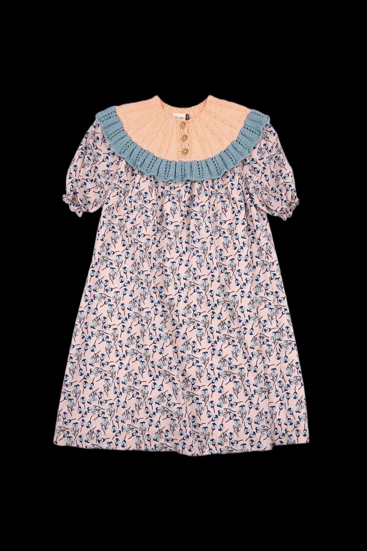 [키즈] 니트 레이어드 원피스