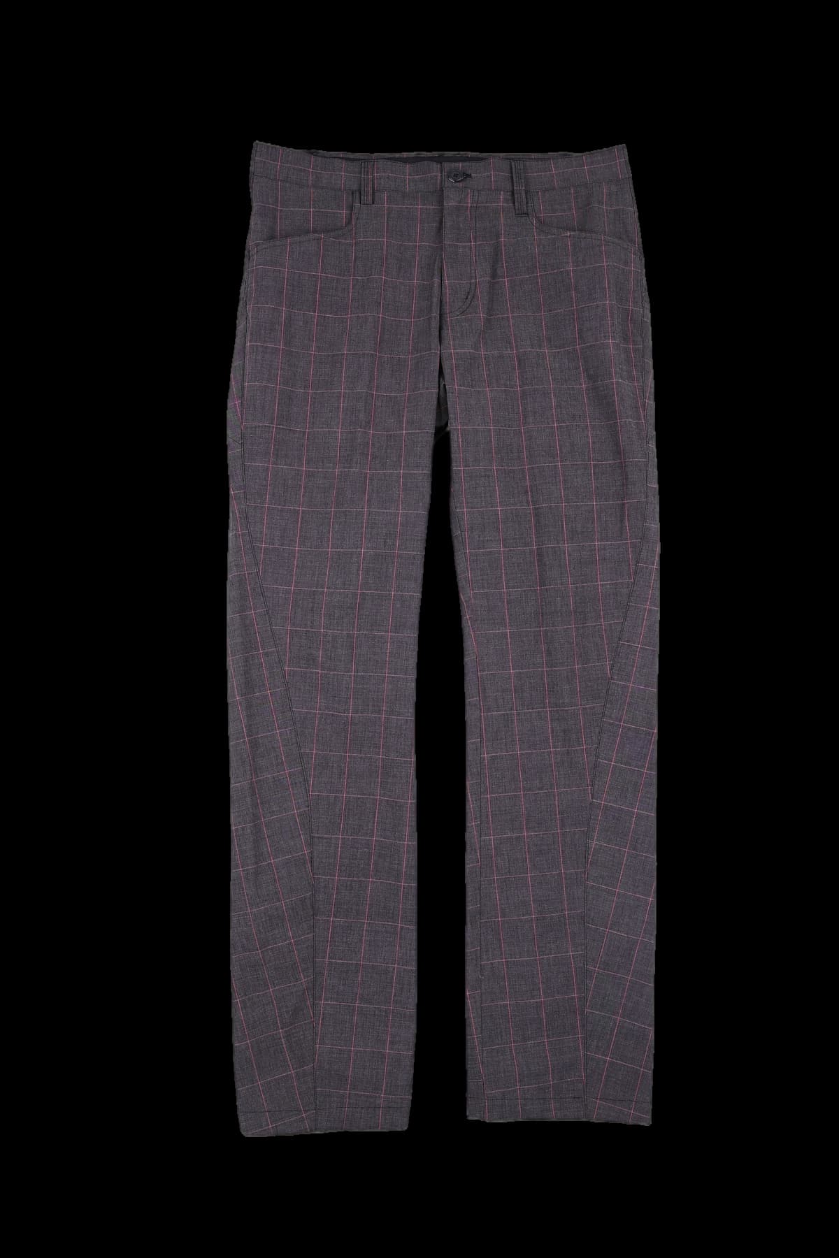 [남성]체크 포인트 팬츠