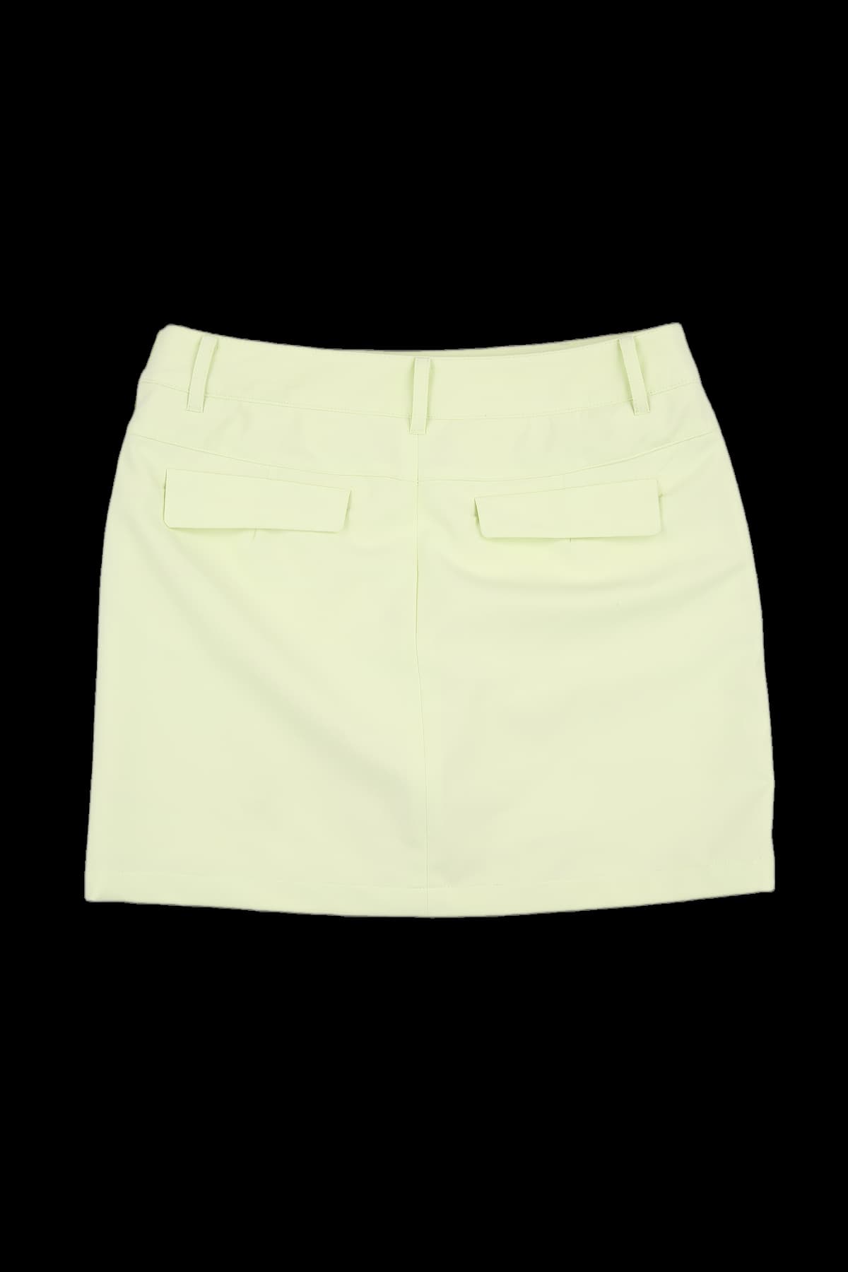 사선 펀칭 스커트