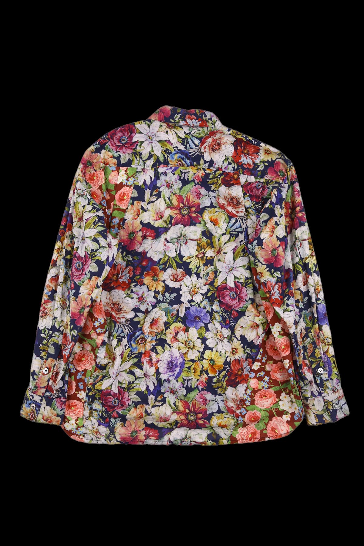 플로럴 코튼 셔츠