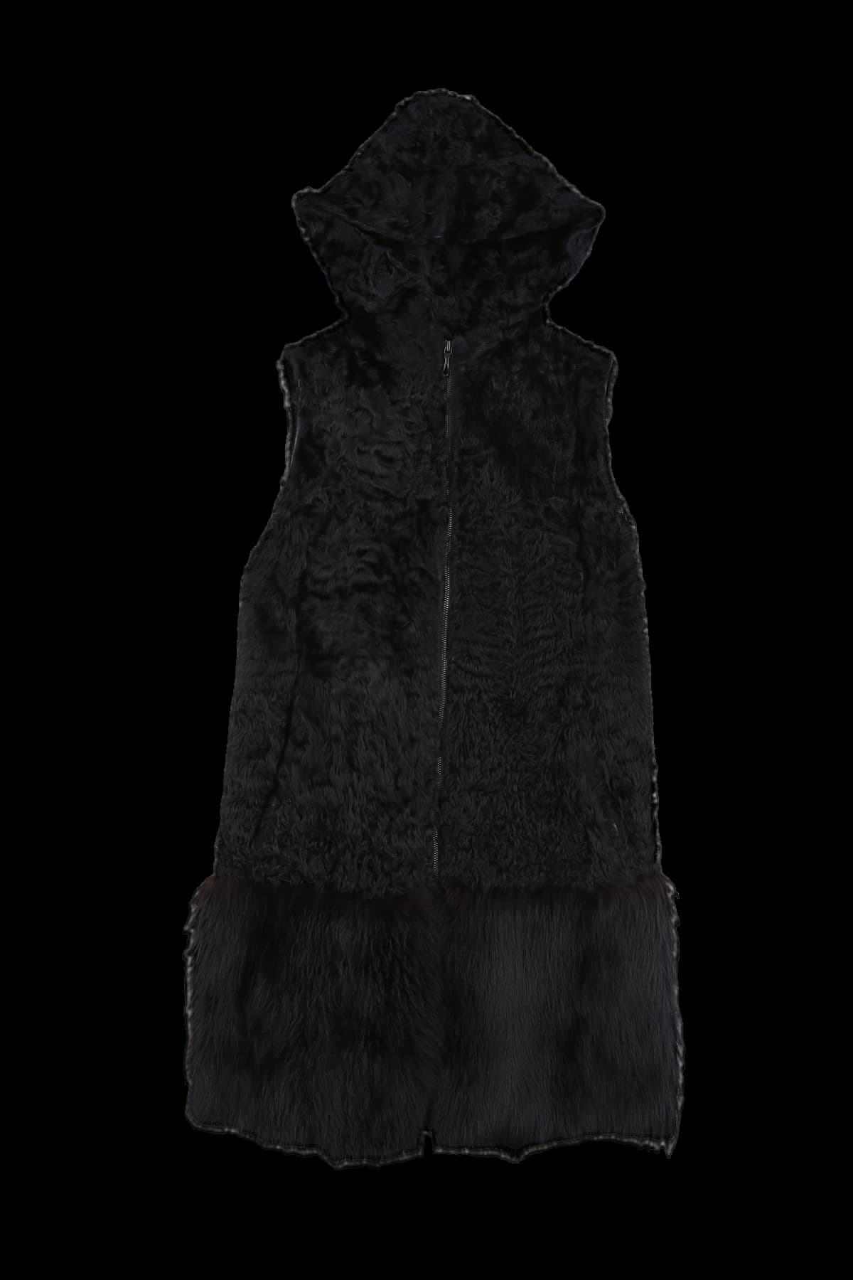 후디 퍼 베스트