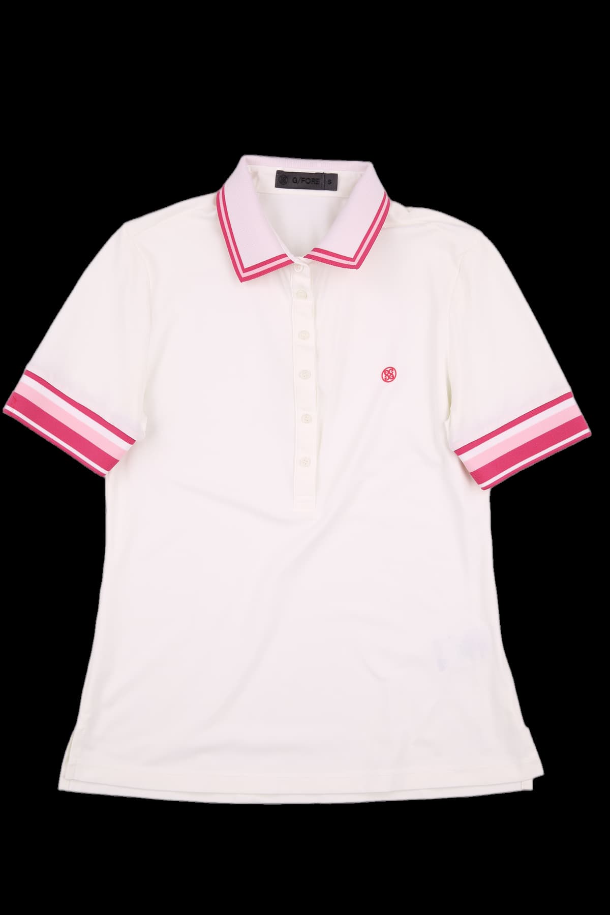 로고 반팔 카라티 