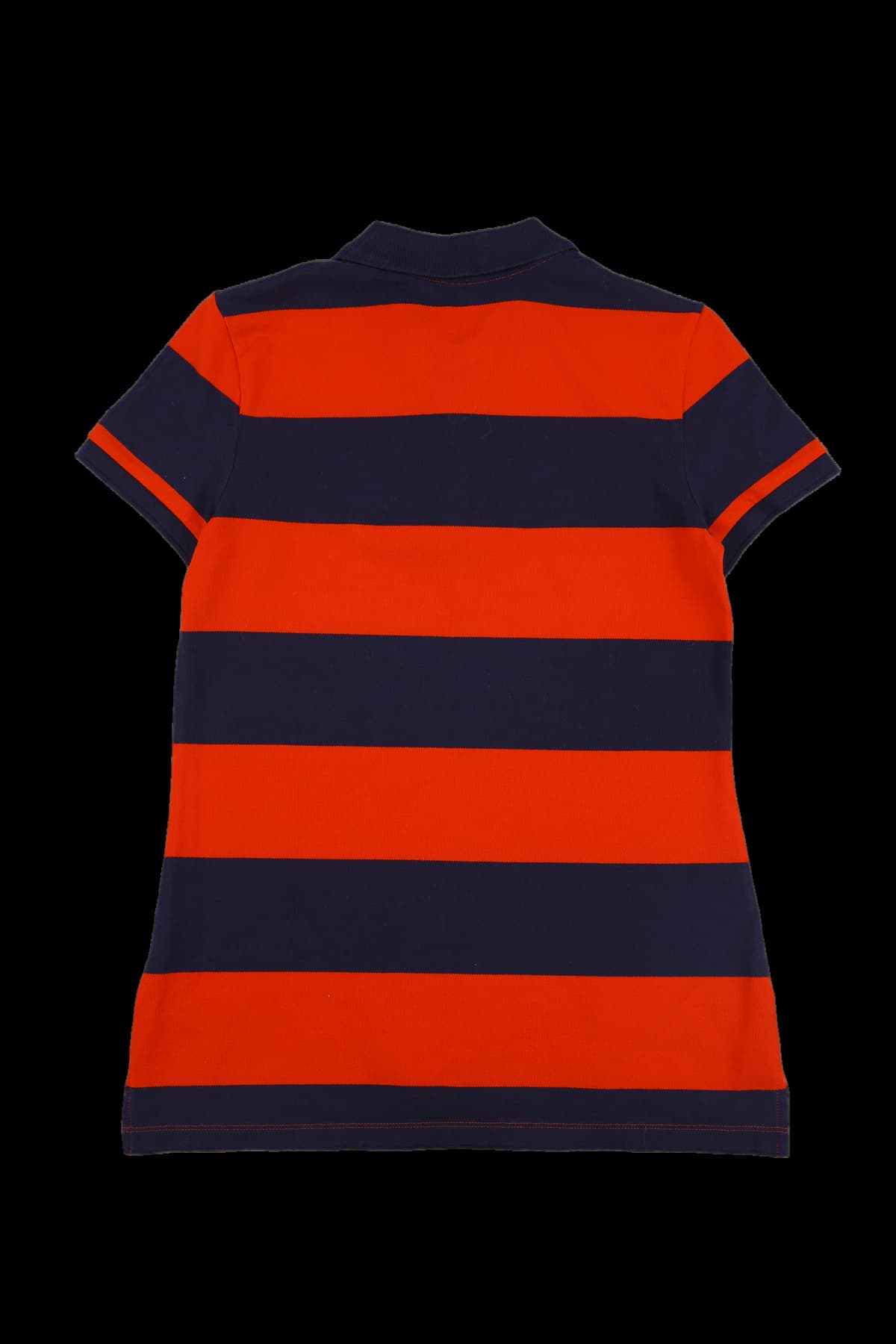 스트라이프 반팔 카라티