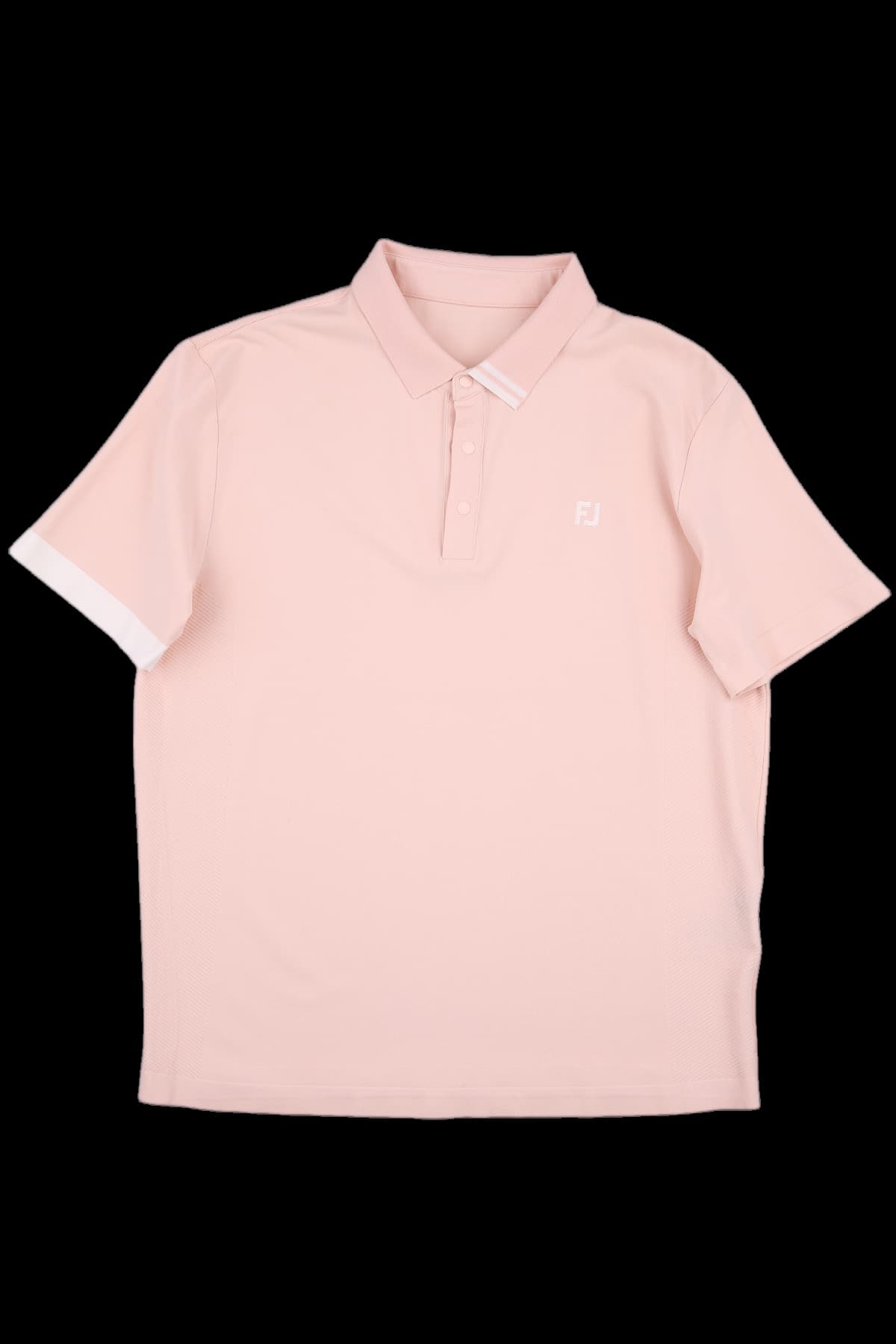 [남성][2025]로고 카라 니트 반팔티