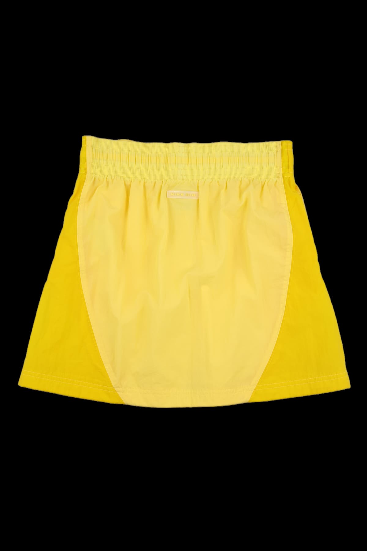 하이웨스트 우븐 스커트