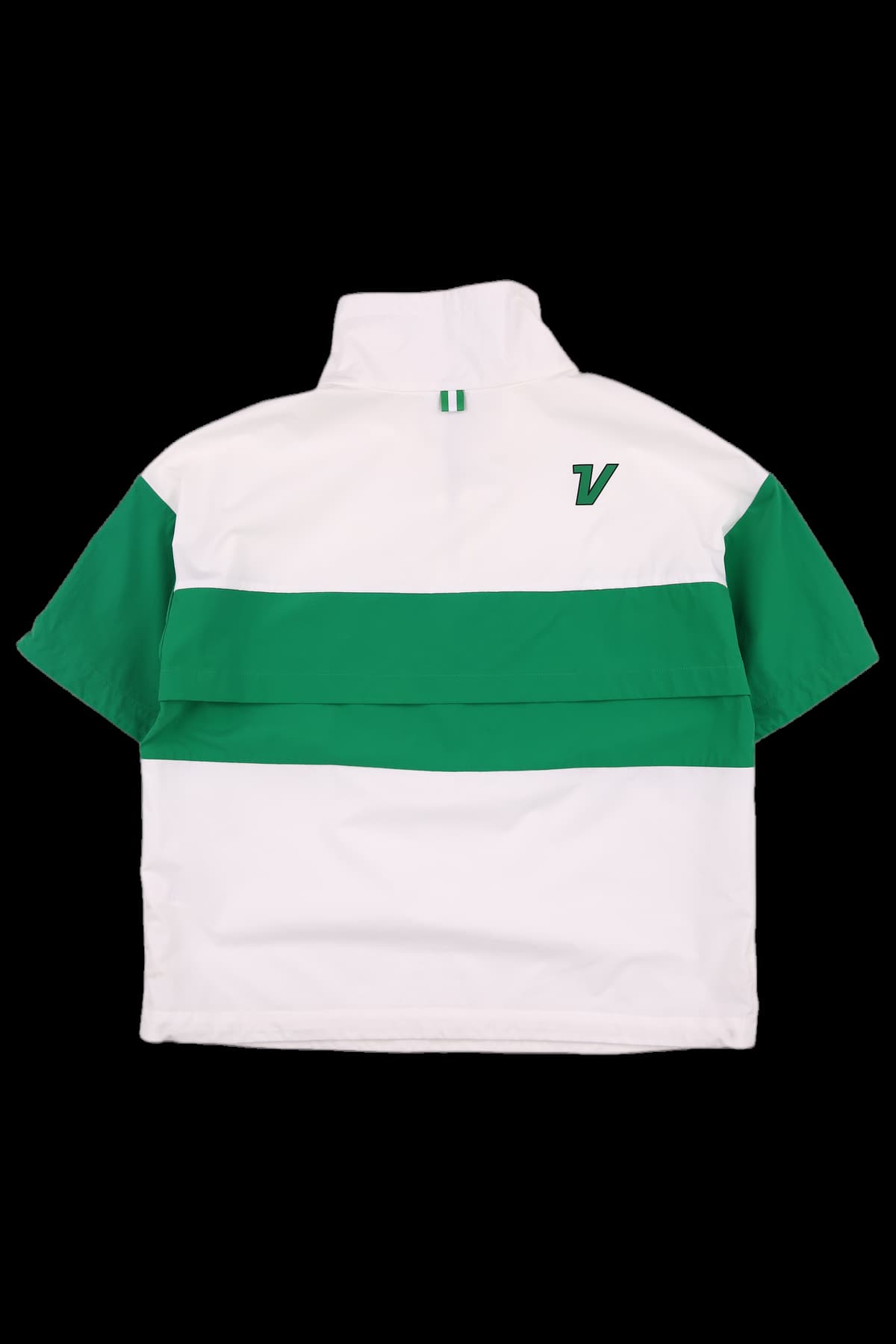 [남여공용] 반팔 배색 아노락