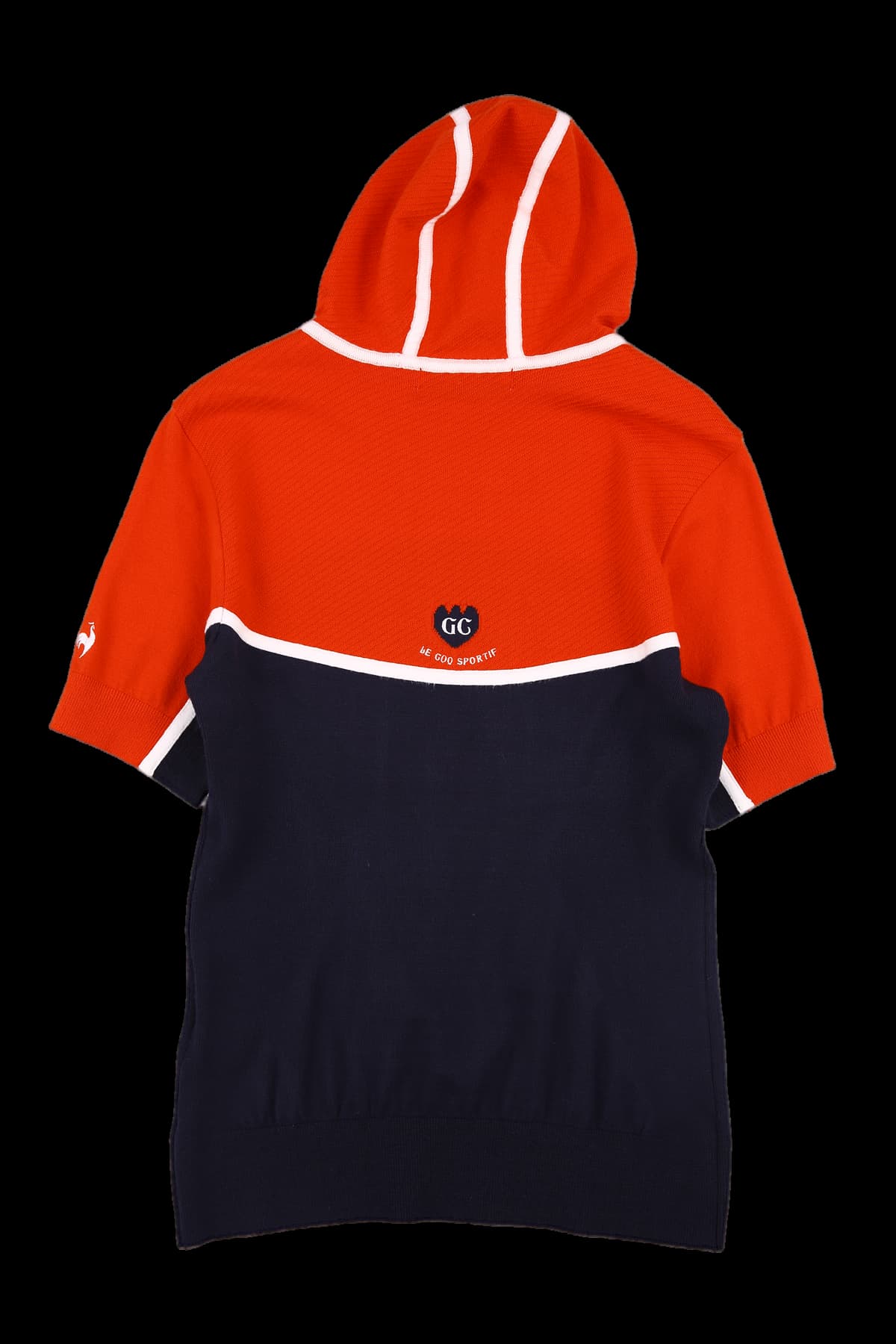 반팔 니트 후디