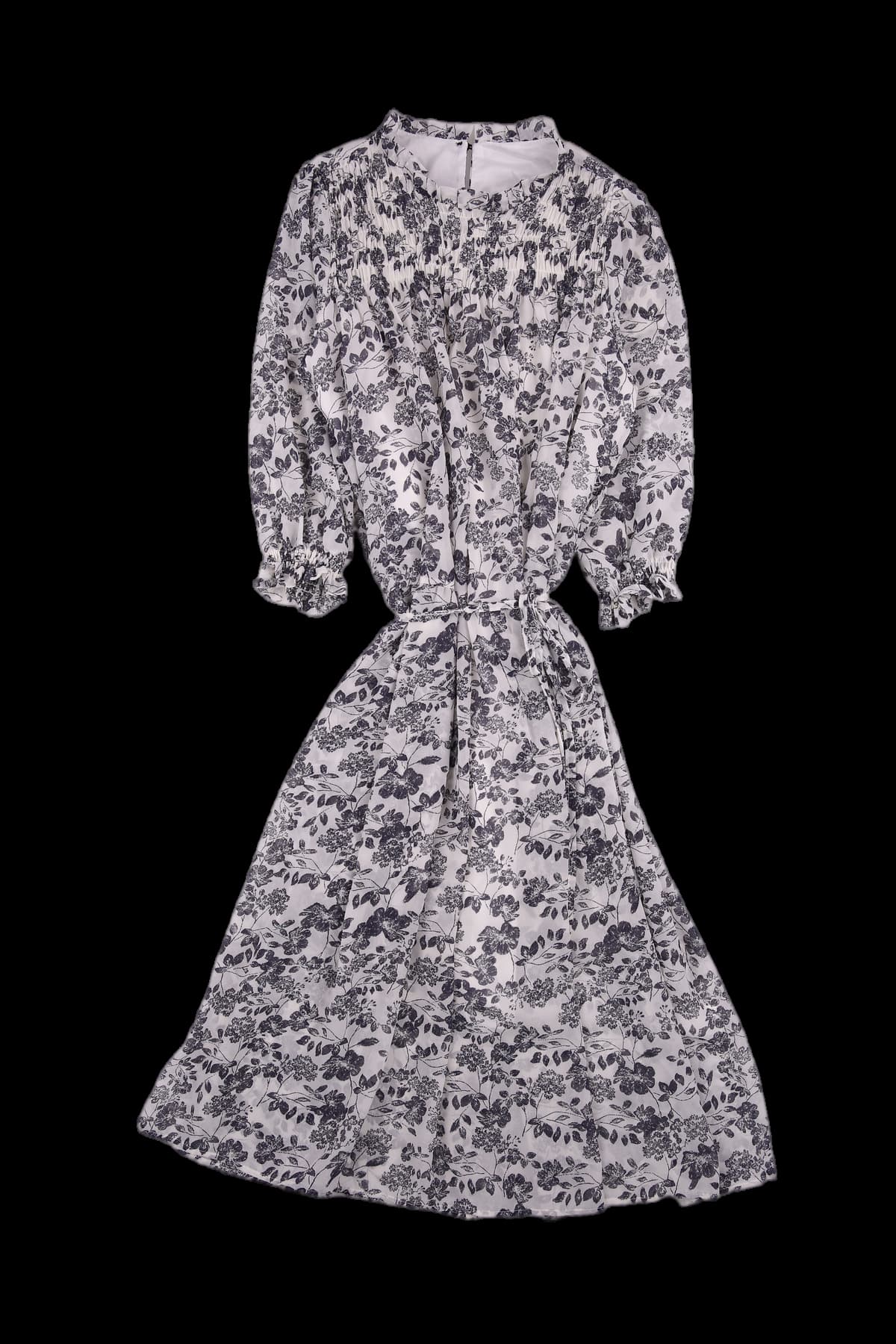 [2024] 플라워 프릴 롱 원피스