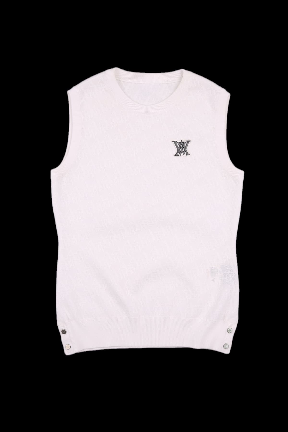 밴딩 스냅 민소매