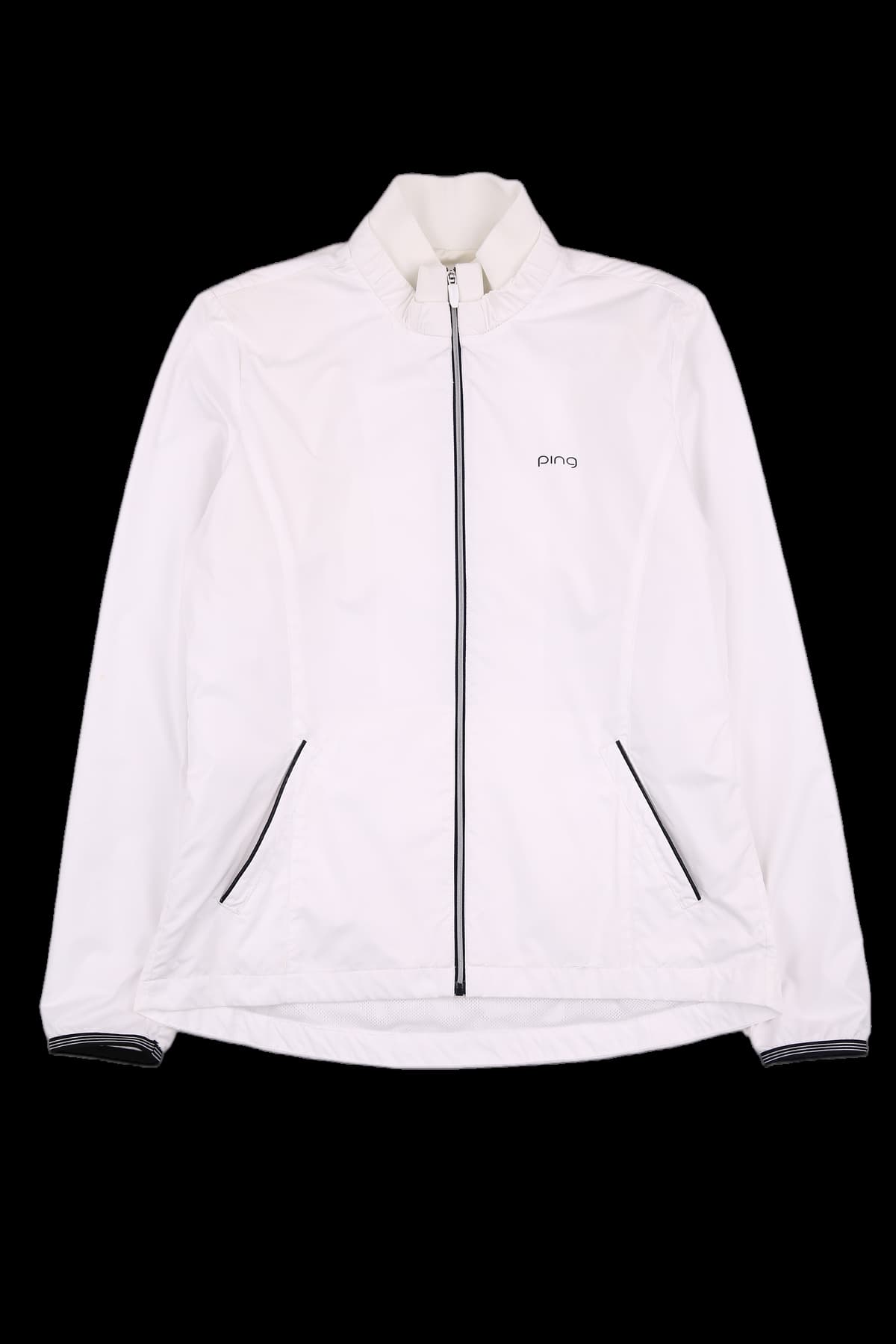 로고 하이넥 점퍼