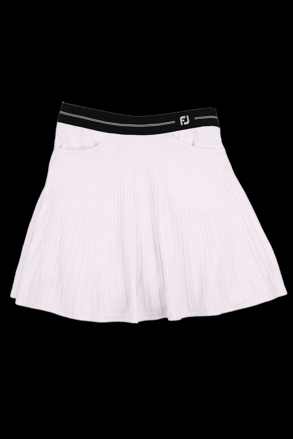 플레어 니트 스커트