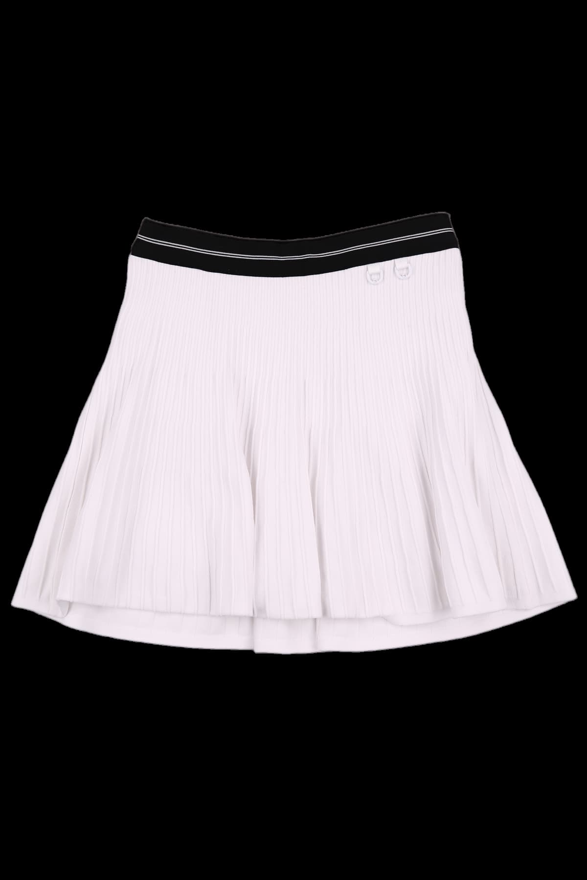 플레어 니트 스커트