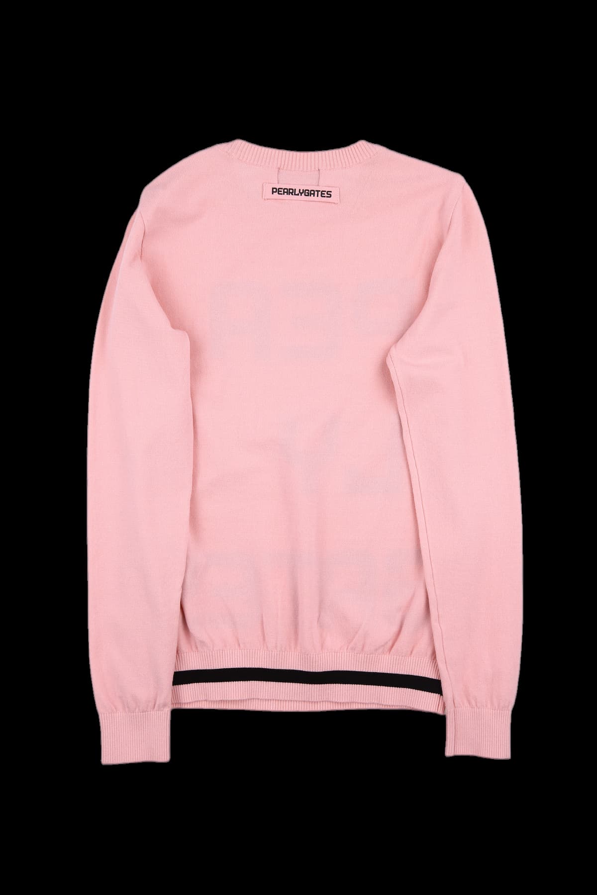 로고 라운드 니트