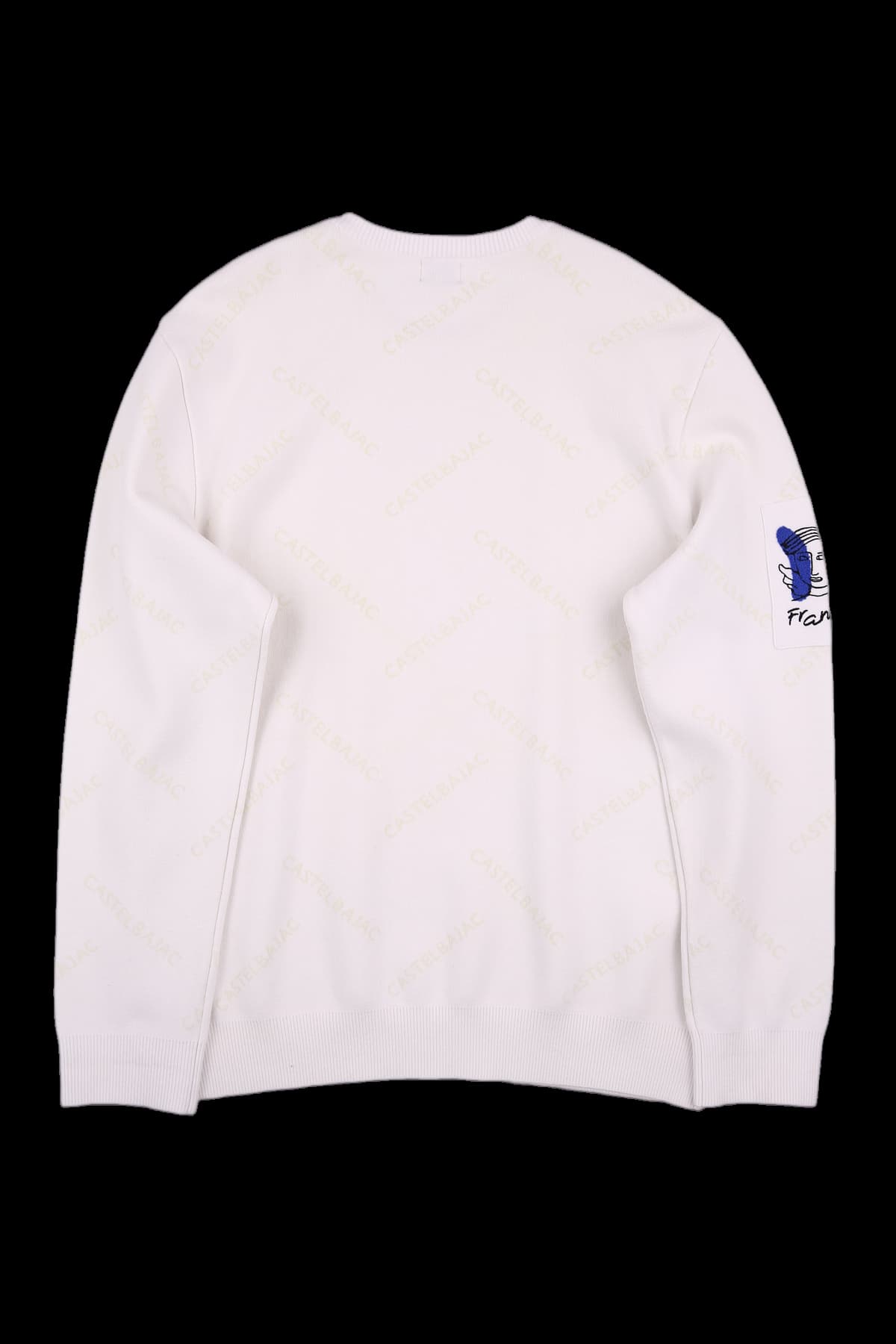 [남성]로고 니트 