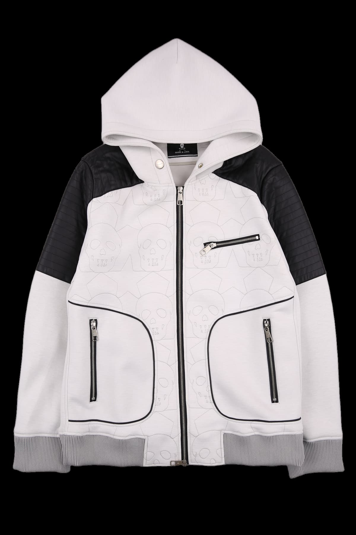 [남성] 배색 후드집업