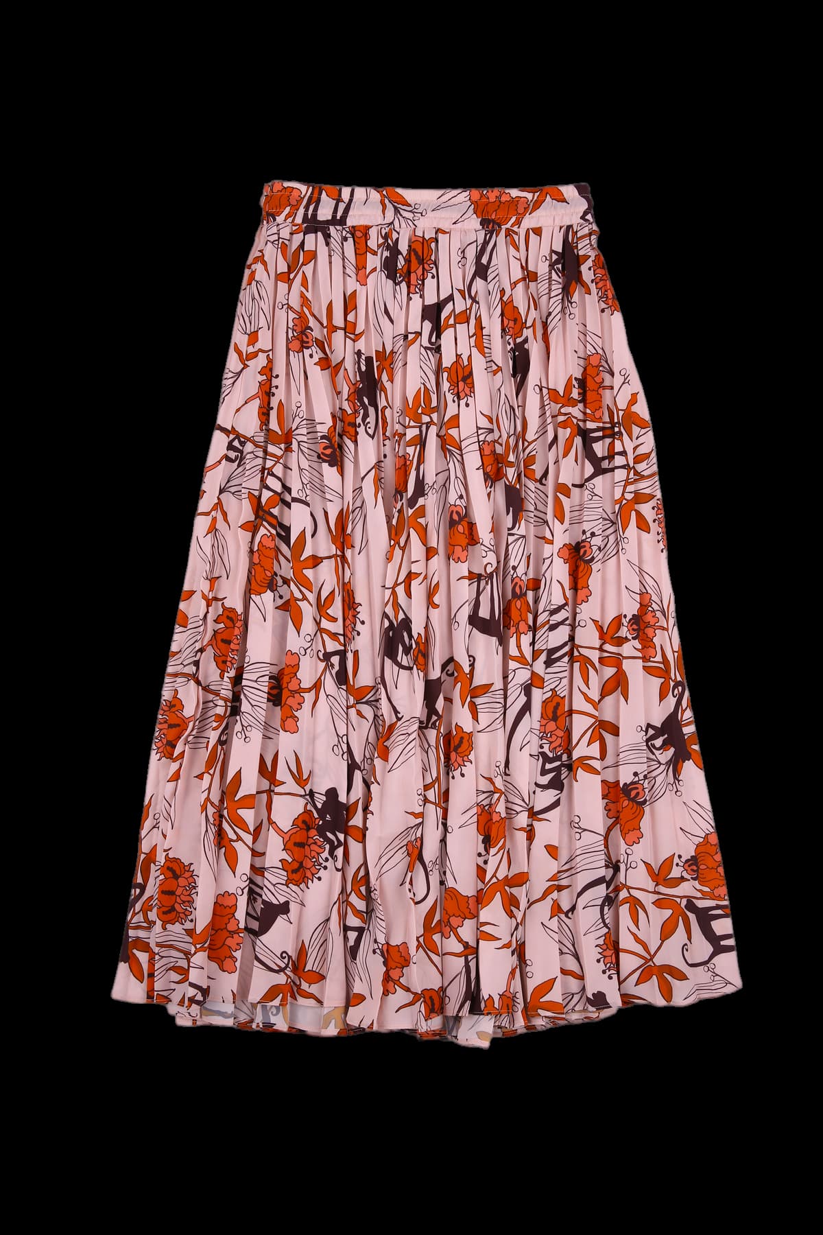 스트링 롱 스커트